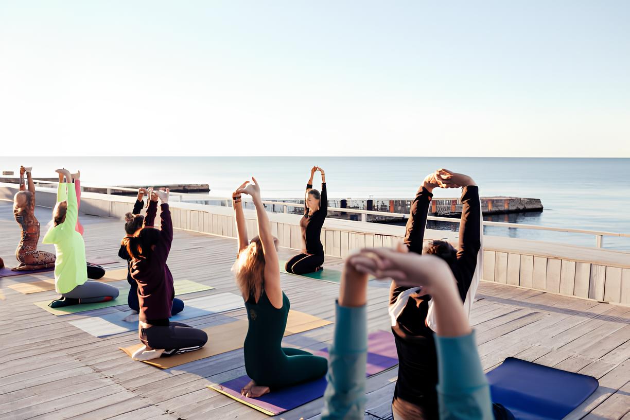 Outdoor fitness classes near me discount