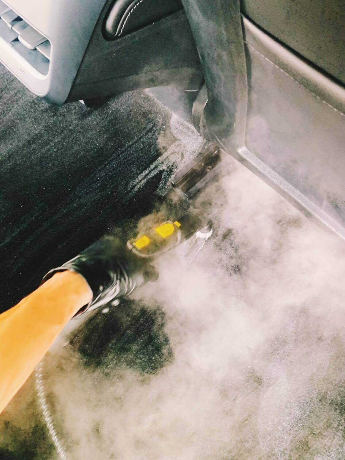 Steam Clean Car Carpet - getneat